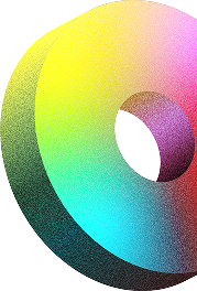 Gradient color wheel
